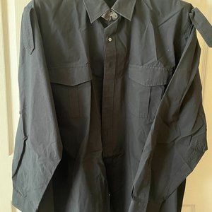 Synrgy XXXLT Long Sleeve Button Down 98% cotton